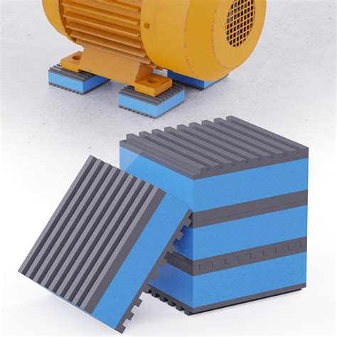 vibration pad for cnc machine|mechanical vibration damping pads.